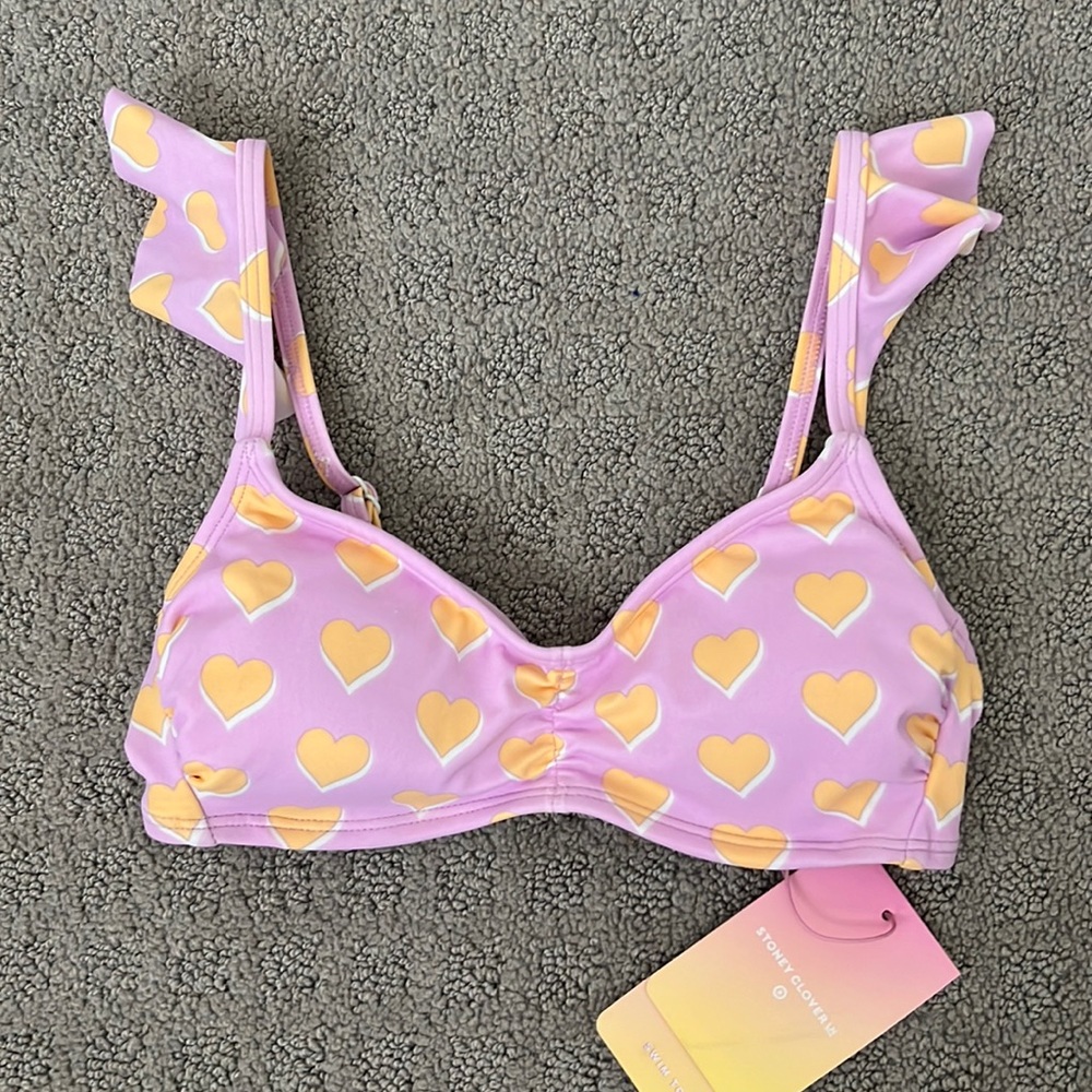 BRAND NEW! Target limited edition Stoney clovers bikini top Women’s size xxs(00)